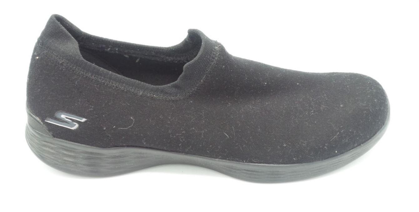 Doe alles met mijn kracht Kruis aan Bekwaamheid YOU by Skechers Knit Slip On Shoes Perfection Black | Jender