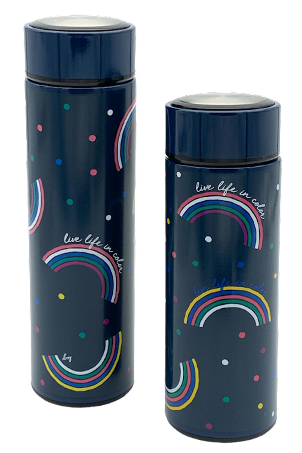 Unicorn and Rainbows. 12 Oz Insulated Tumbler. Double-walled. 