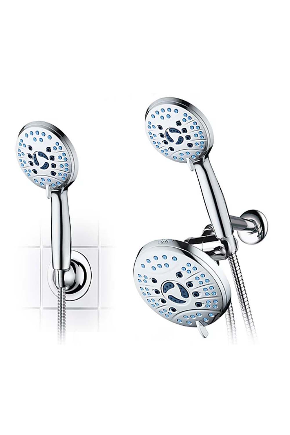 AquaCare Combo Showerhead with Tub and Tile Power Wash Chrome Jender