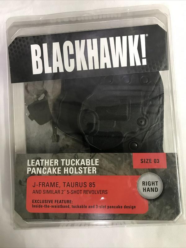 Blackhawk! Leather Tuckable Pancake IWB Holster - Picture 10 of 15