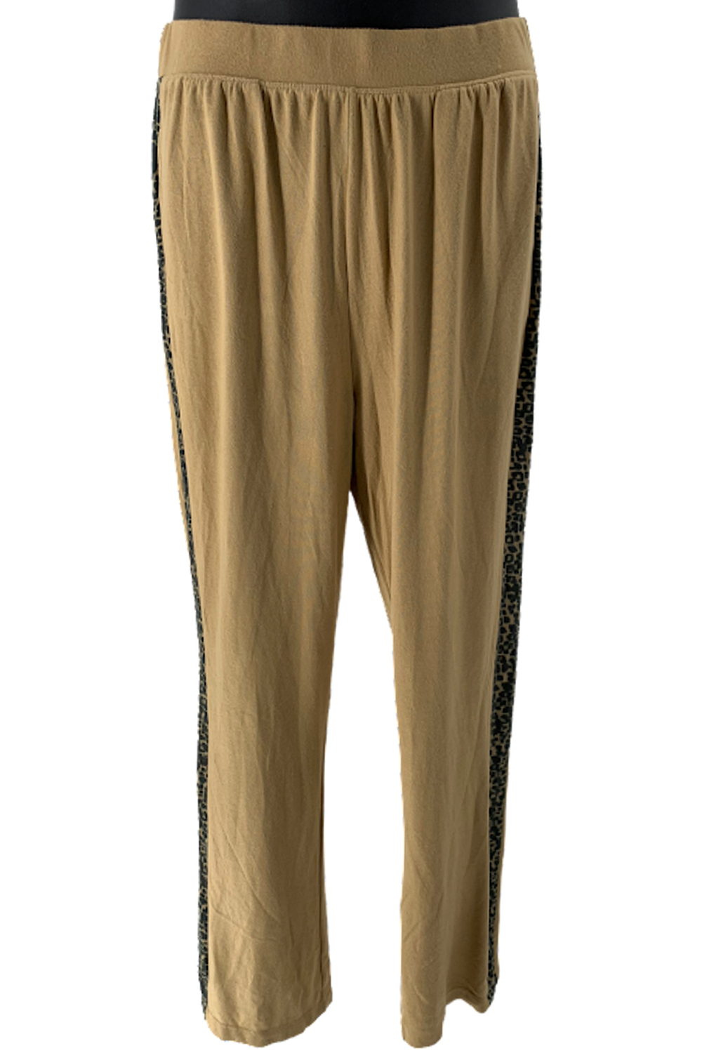 Retreat by Rhonda Shear Retreat Knit Lounge Pant Suntan/Animal