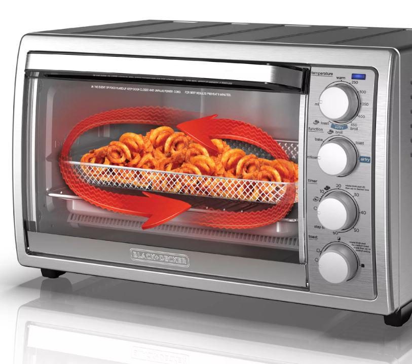 Black + Decker Rotisserie Countertop Convection Toaster Oven