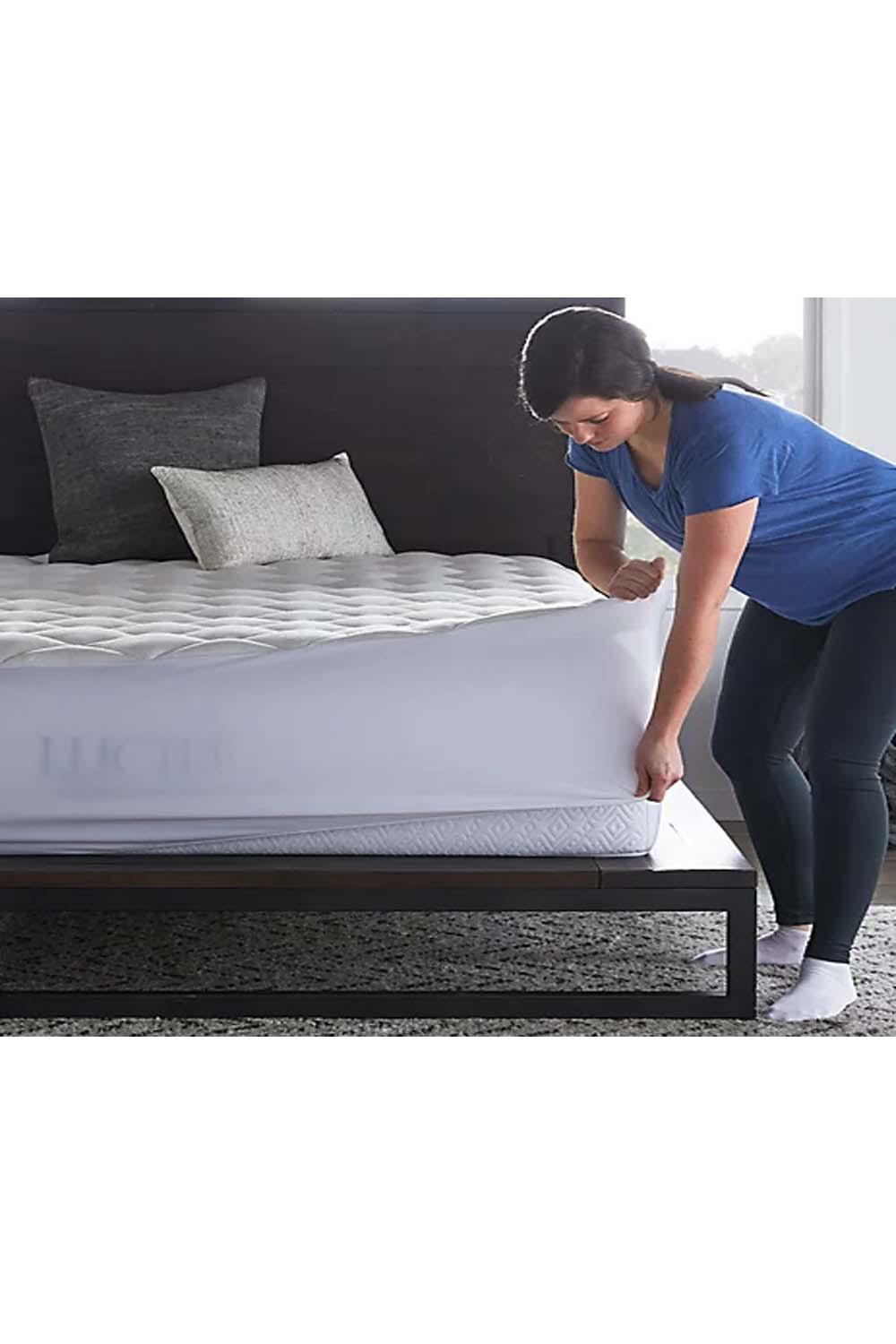 Concierge Collection Comfort Waterproof Mattress Pad - Queen