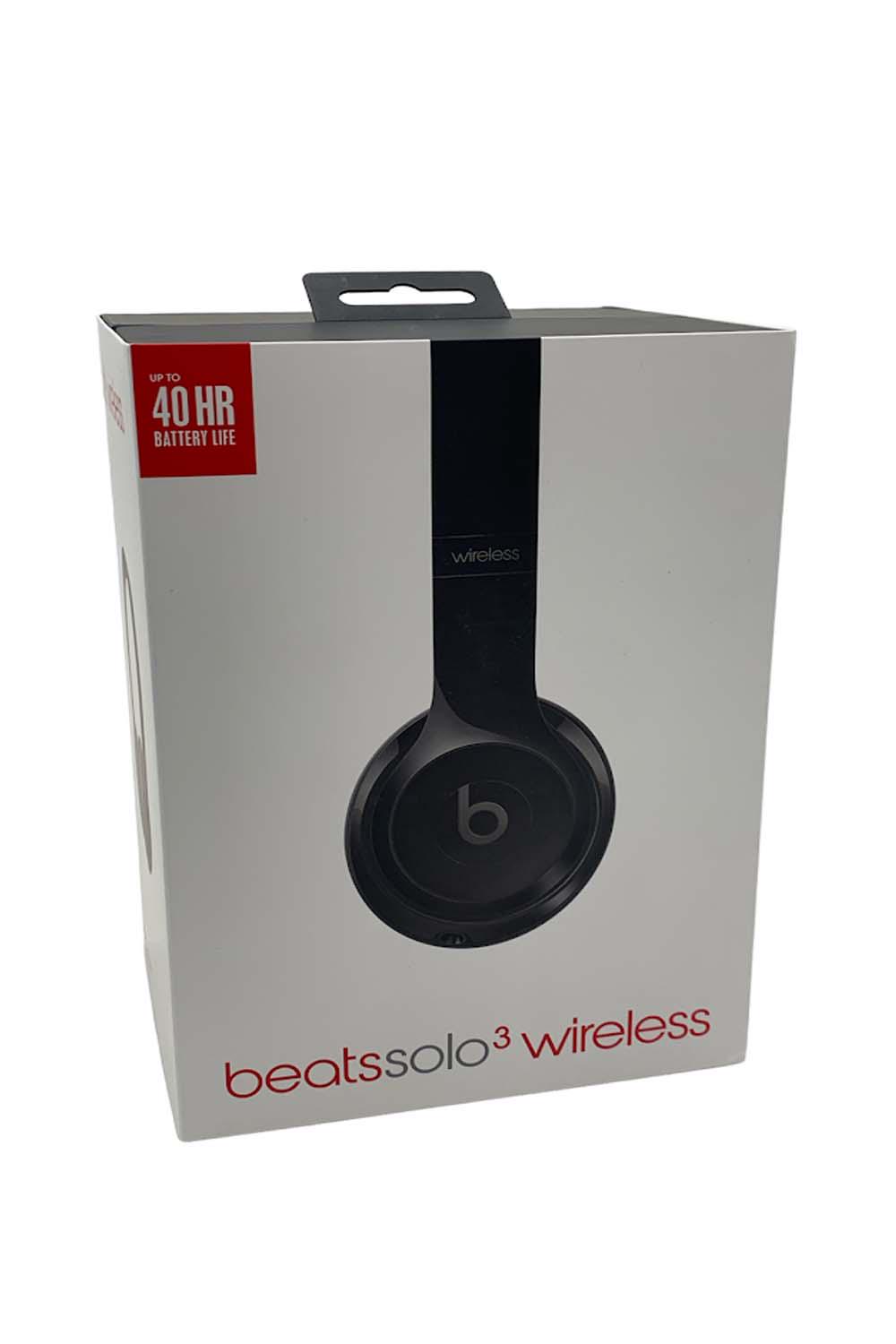 Beats Solo 3 Wireless Black Headphones. Good Condition.