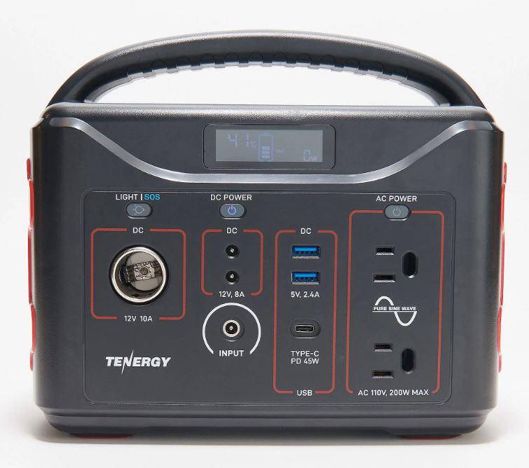 Tenergy T320 300Wh Power Station with 8 Outlets