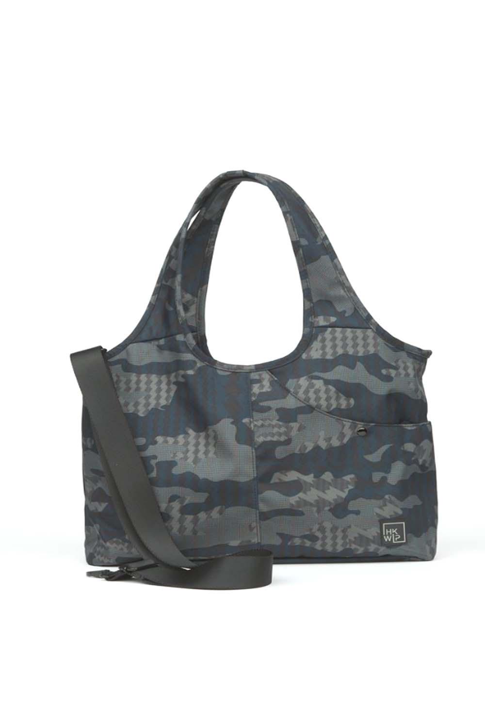 Ihkwip everyday shopper tote with crossbody strap gray jender
