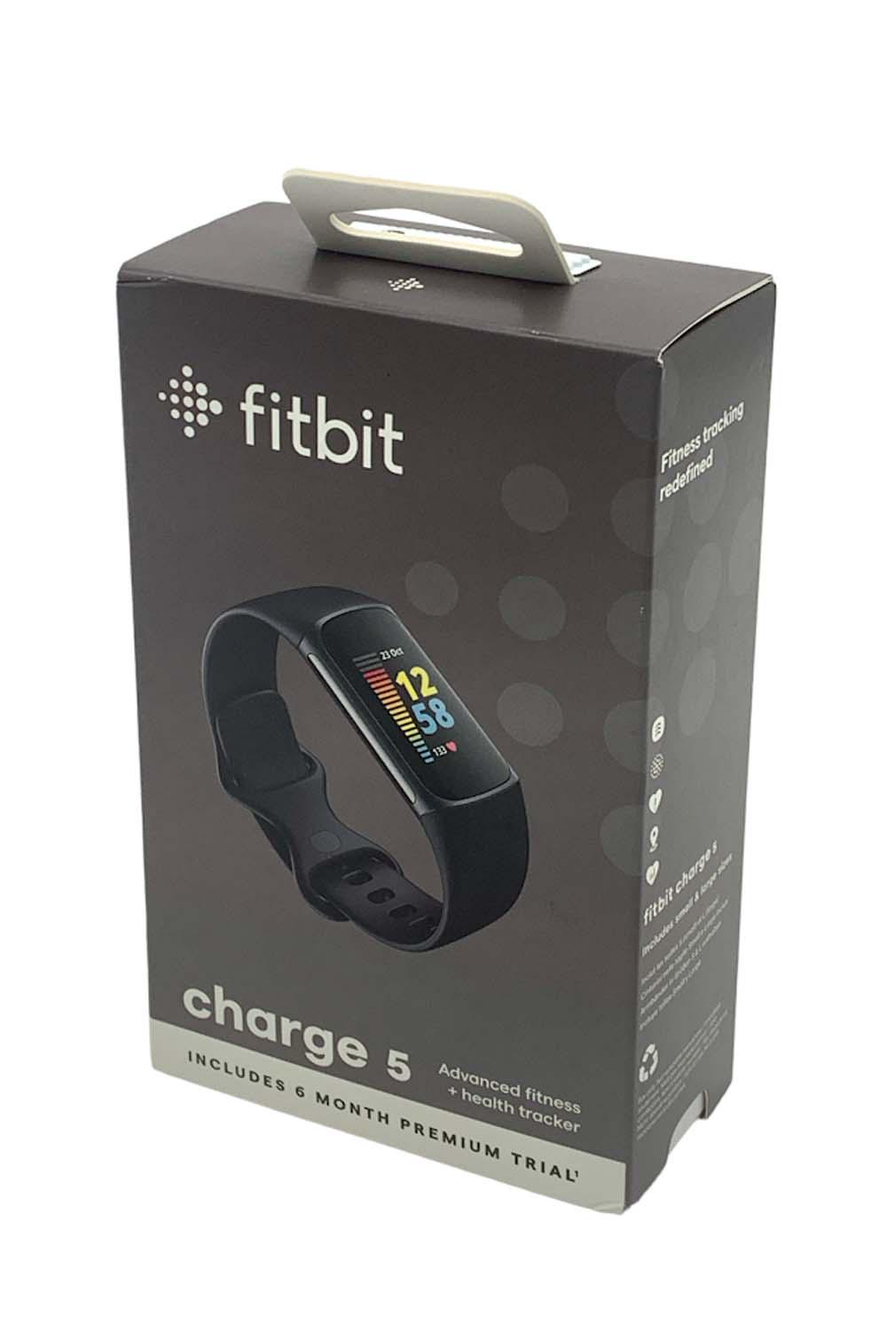 Fitbit Charge 5 FB421BKBK Health and Activity Tracker Black