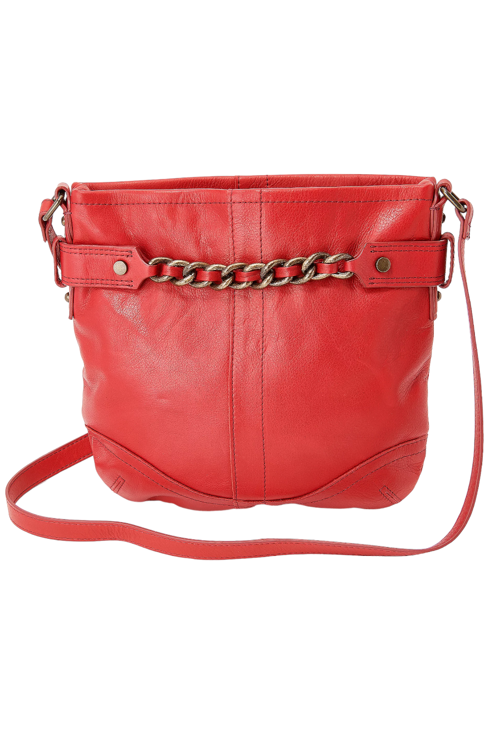 American Leather Co. Elton Crossbody Claret