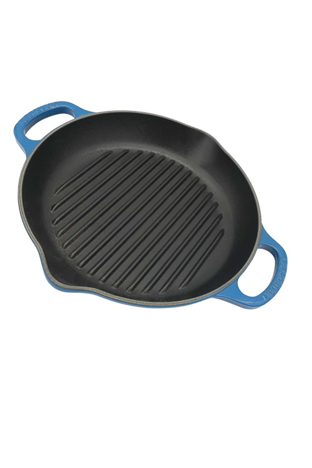 Le Creuset 9.75 Signature Deep Round Grill Pan (Marseille)