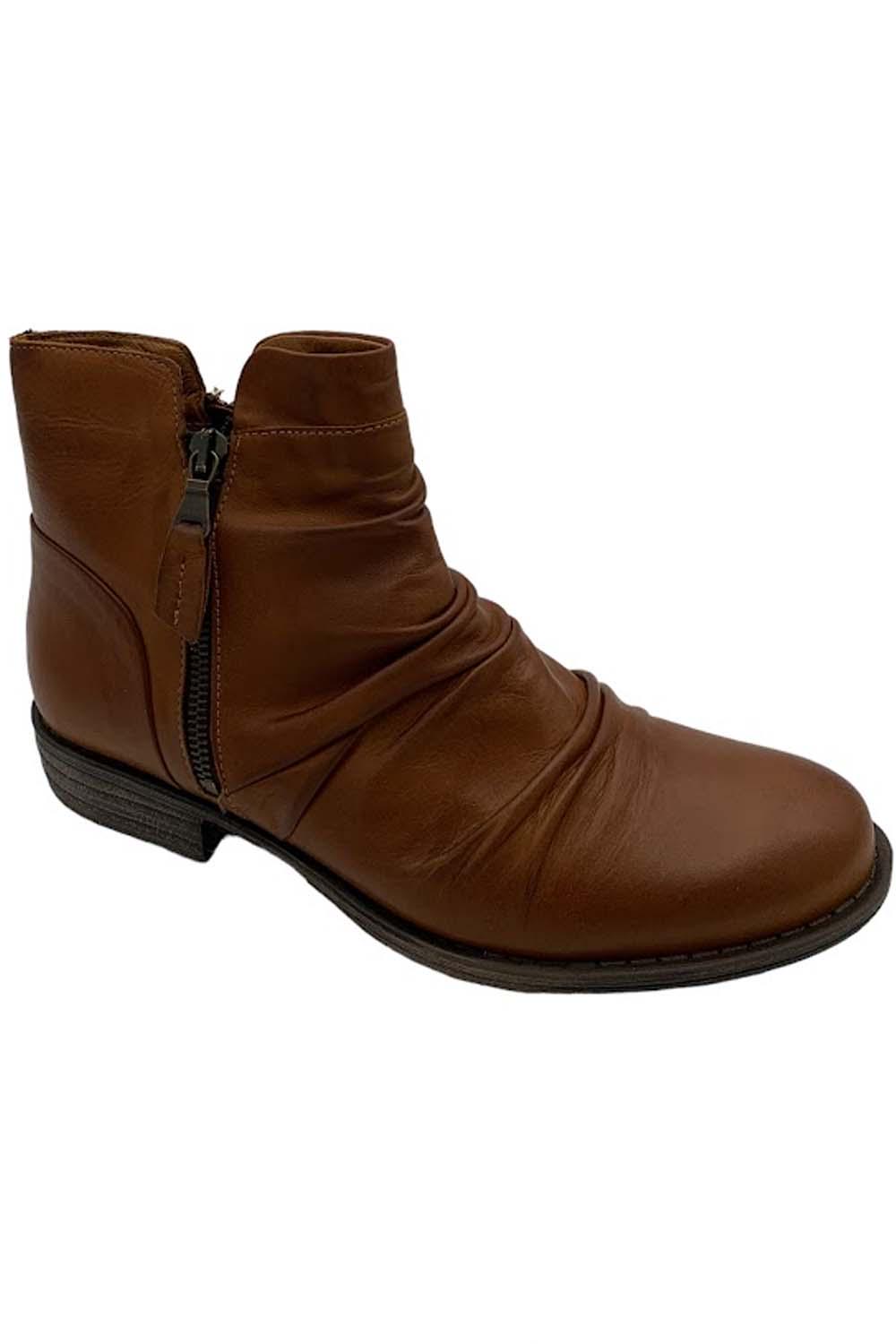 Miz Mooz Shane Women's Ankle Boot Brandy Size 37