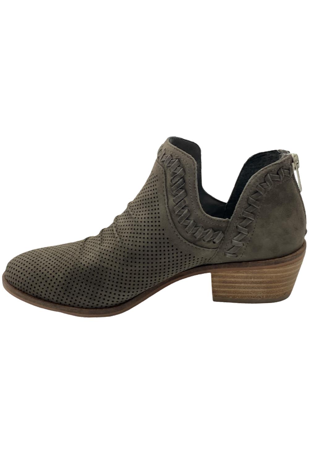 Vince camuto perforated suede on sale booties