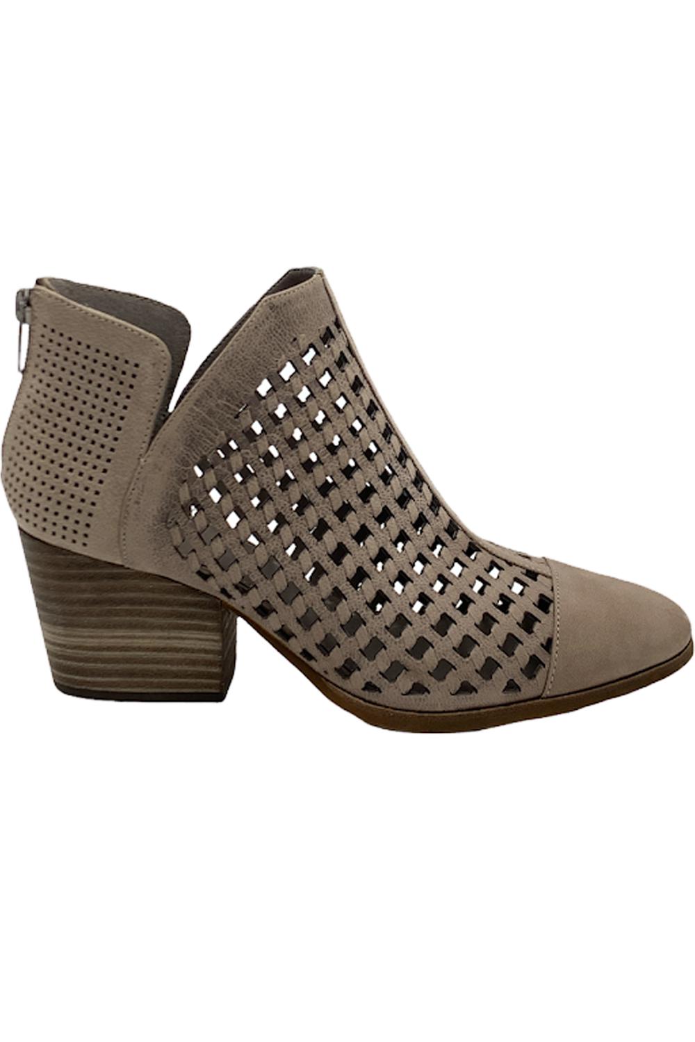 Vince Camuto Leather Cutout Booties 