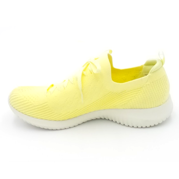 Skechers Ultra Flex Knit Slip On Sneakers Pop Sensation Yellow | eBay