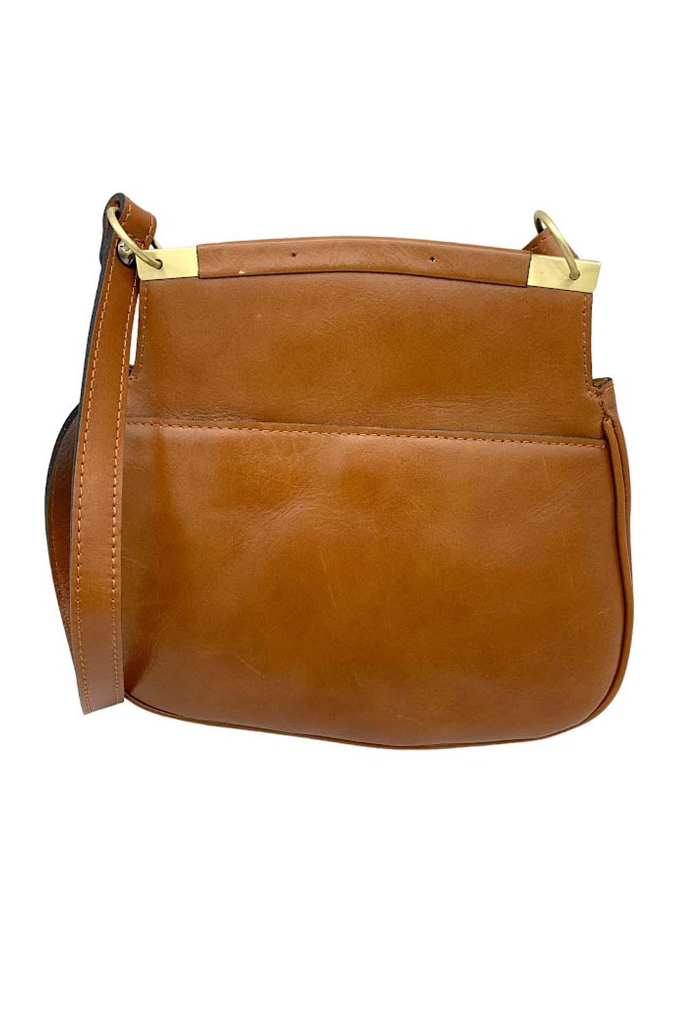 Patricia Nash Leather Veneto Crossbody Tan | Jender