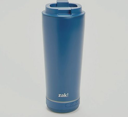 Zak! Designs 17.5-oz Stainless Steel Tumbler With Wireless Speaker