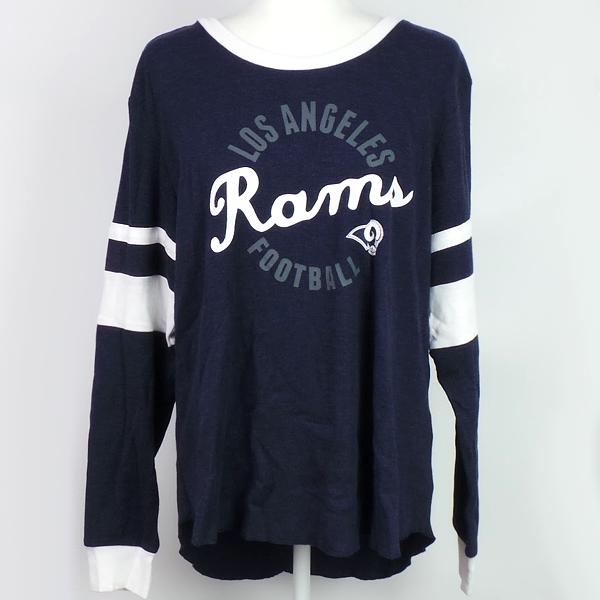 NFL Rams Women's Sideline Tacon Too Long SleeveT-Shirt 