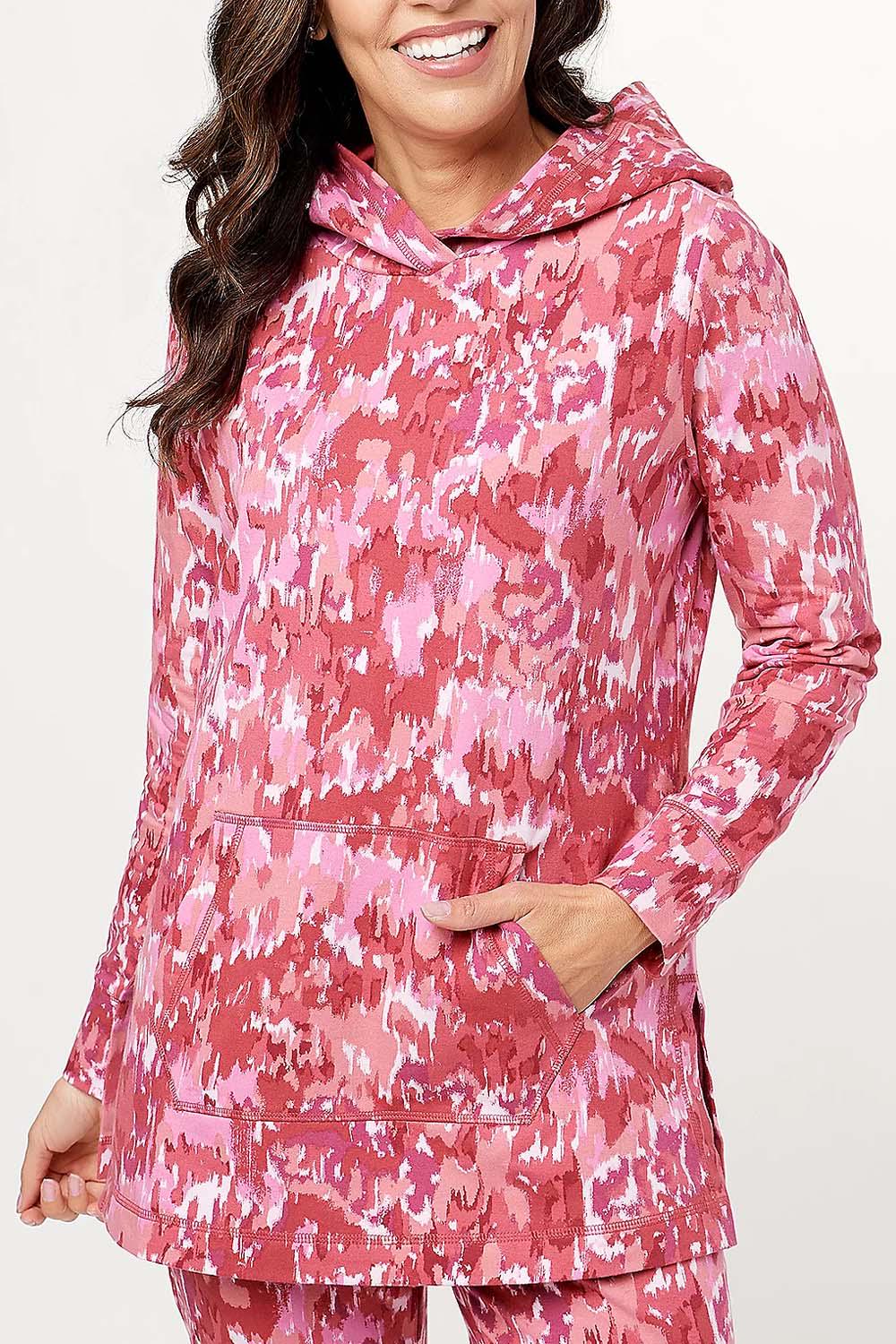 Isaac Mizrahi Live! SOHO Jacquard Zip-Up Jacket with Hood 