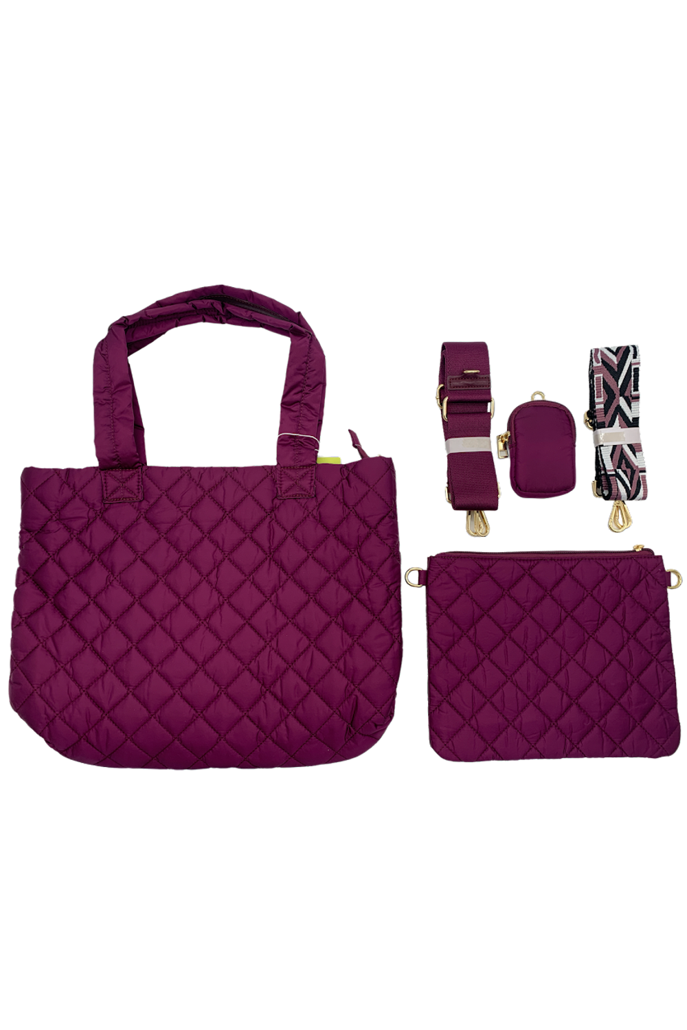 Think Royln Colorblock Tote & Crossbody Bundle - The Metro