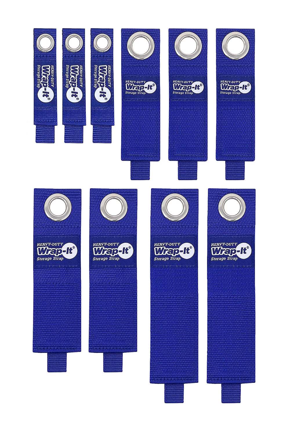 Wrap-It 10-Piece Heavy Duty Storage Straps - Picture 2 of 4