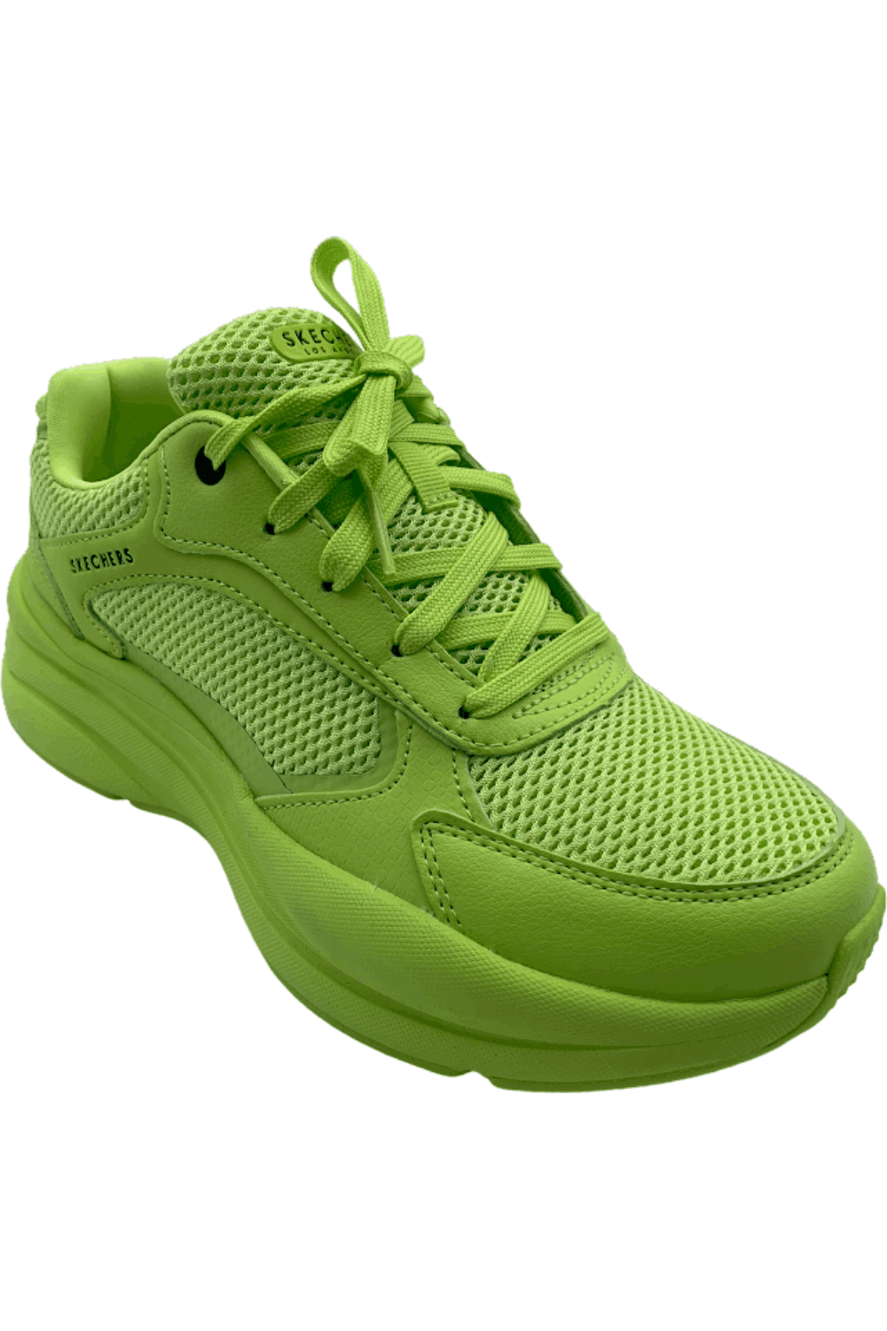 Læring gips fotoelektrisk Skechers Street Twisterz Casual Lace-Up Sneaker Lighten Up Lime/Green |  Jender