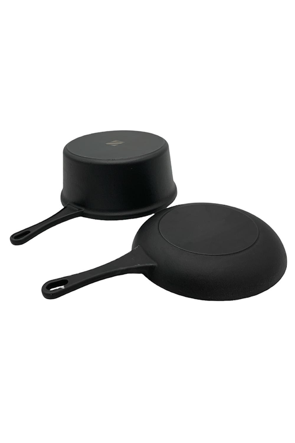 6qt. Non-Stick Cast Iron Dutch Oven with Usable Skillet Lid — Shop Geoffrey  Zakarian