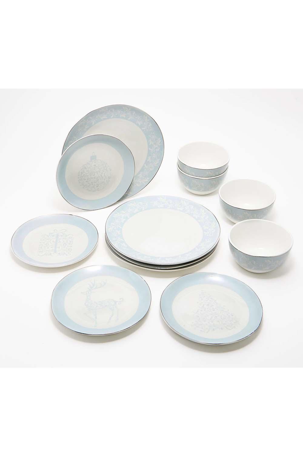 American Atelier 12Piece Seasonal Dinnerware Set eBay