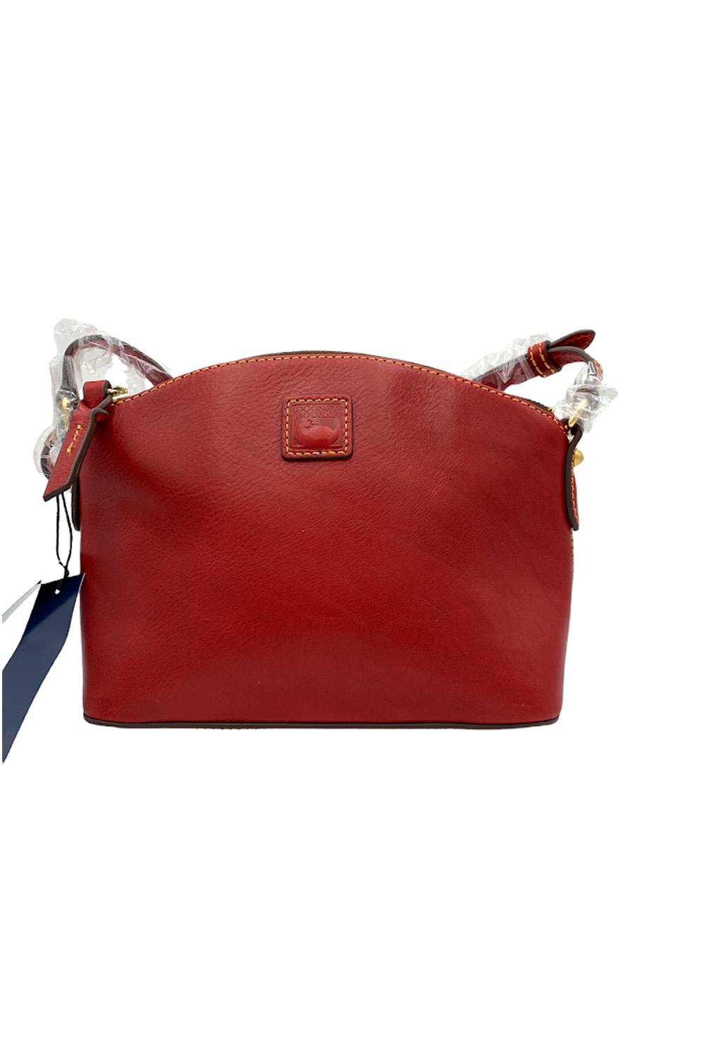 Dooney & Bourke Smooth Leather Lola Pouchette Crossbody 