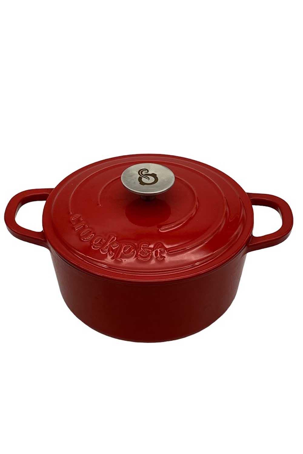 DUTCH OVEN 3 QT RED