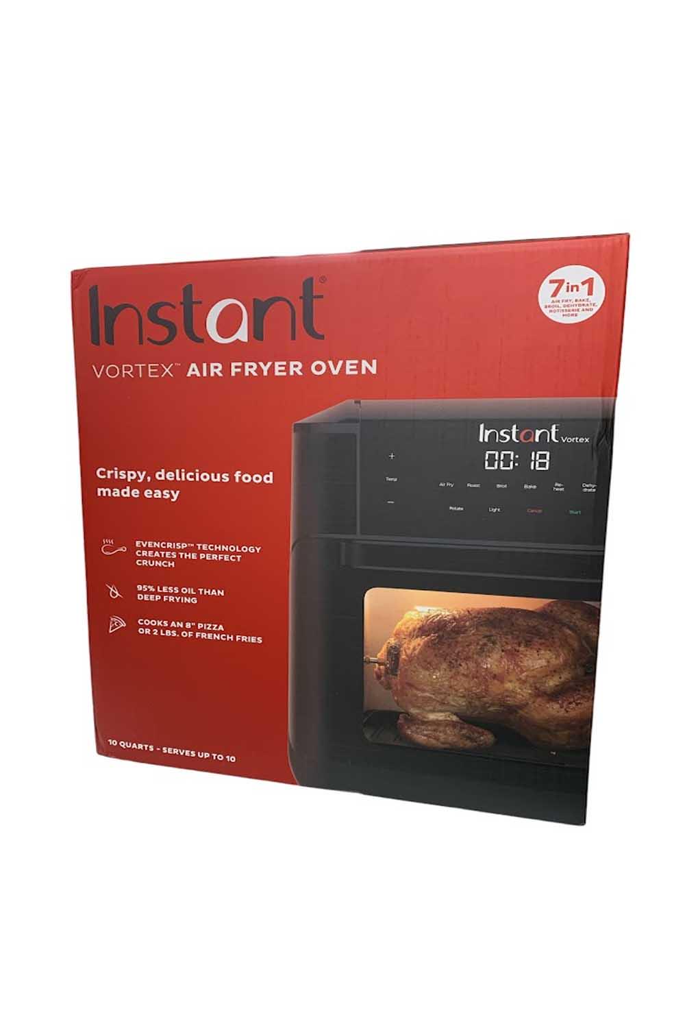 Instant Vortex 10QT Air Fryer Oven with 7-in-1 Cooking Functions