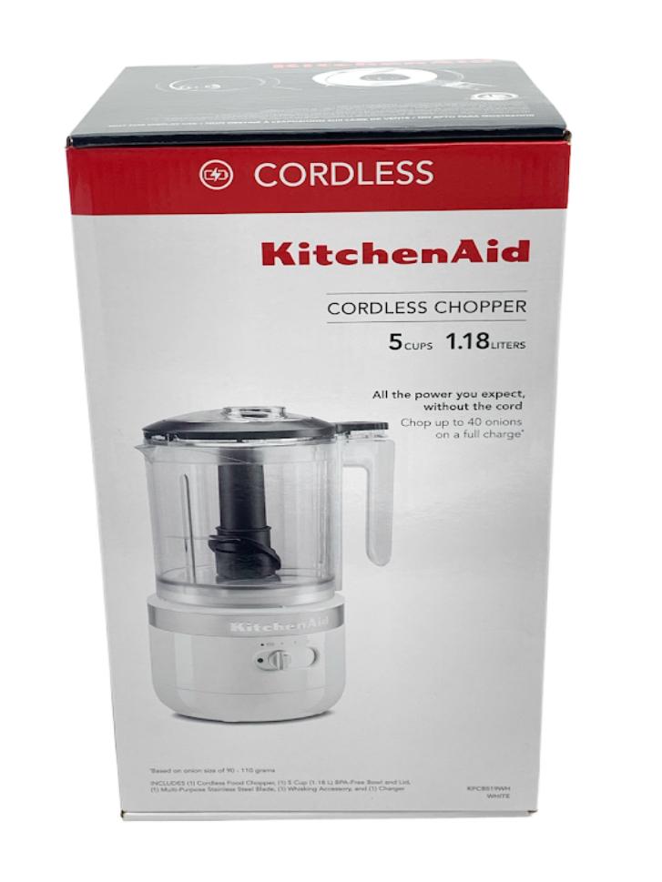 cordless food processor, 5cup black - Whisk