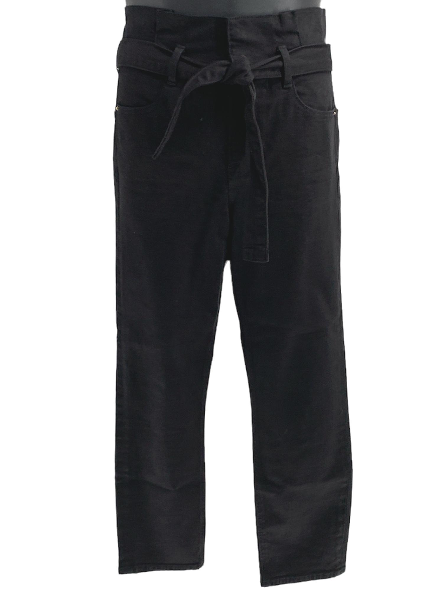 Frame Belted Paperbag Straight Leg 