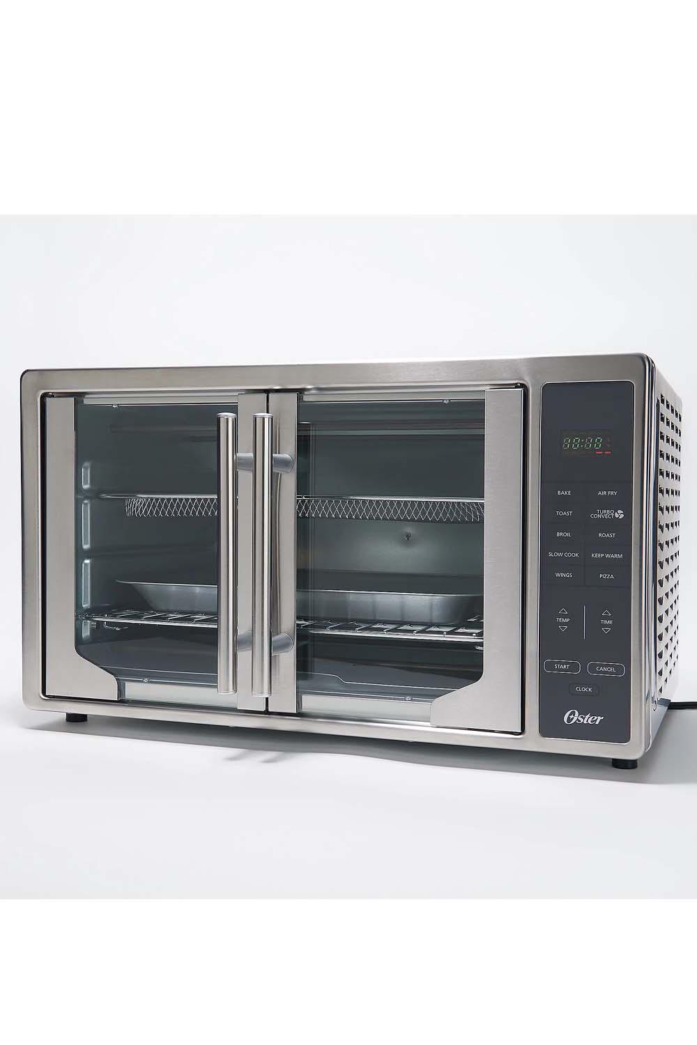 Oster XL Air Fry 10-in-1 1700W French Door Oven Dents & Scratch Steel