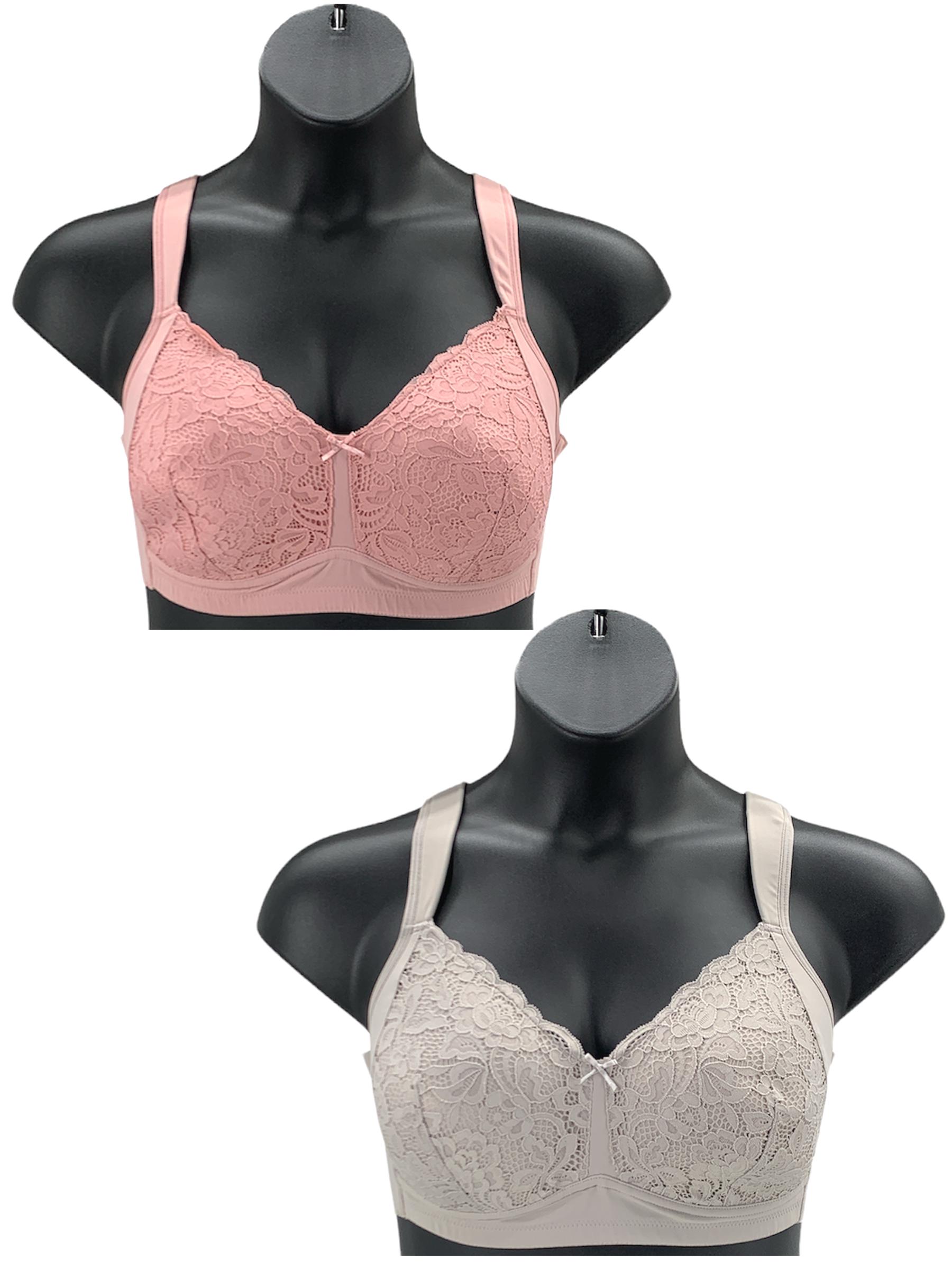 Ahh By Rhonda Shear Women's Cotton Blend Ahh Bra with Removable