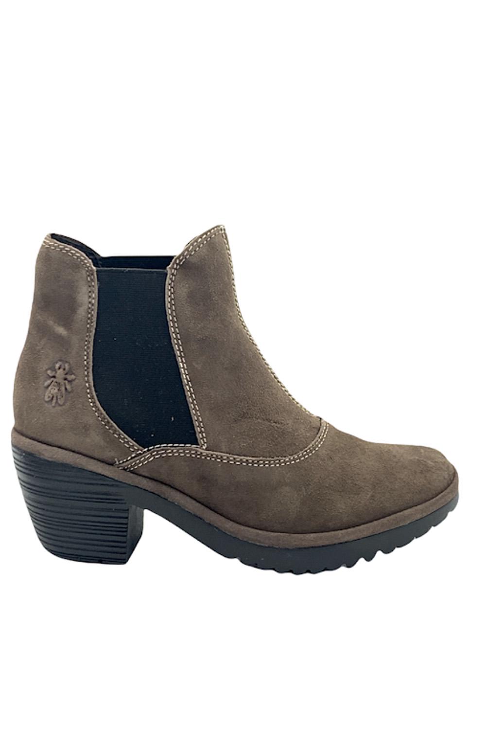 FLY London Leather Ankle Boots Wote 