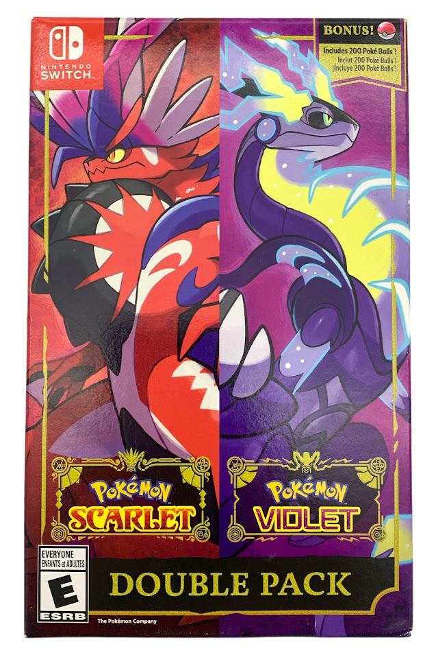 Pokémon Scarlet & Pokémon Violet Double Pack Nintendo Switch