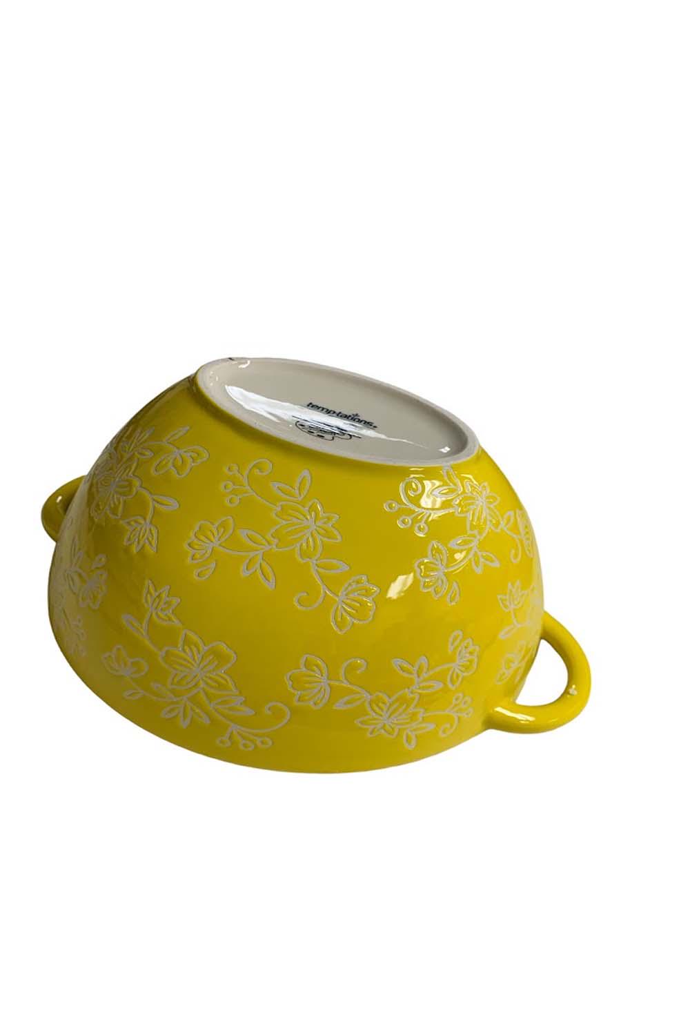 Temp-tations 2.3-qt Enamel on Steel Holiday Tea Kettle 