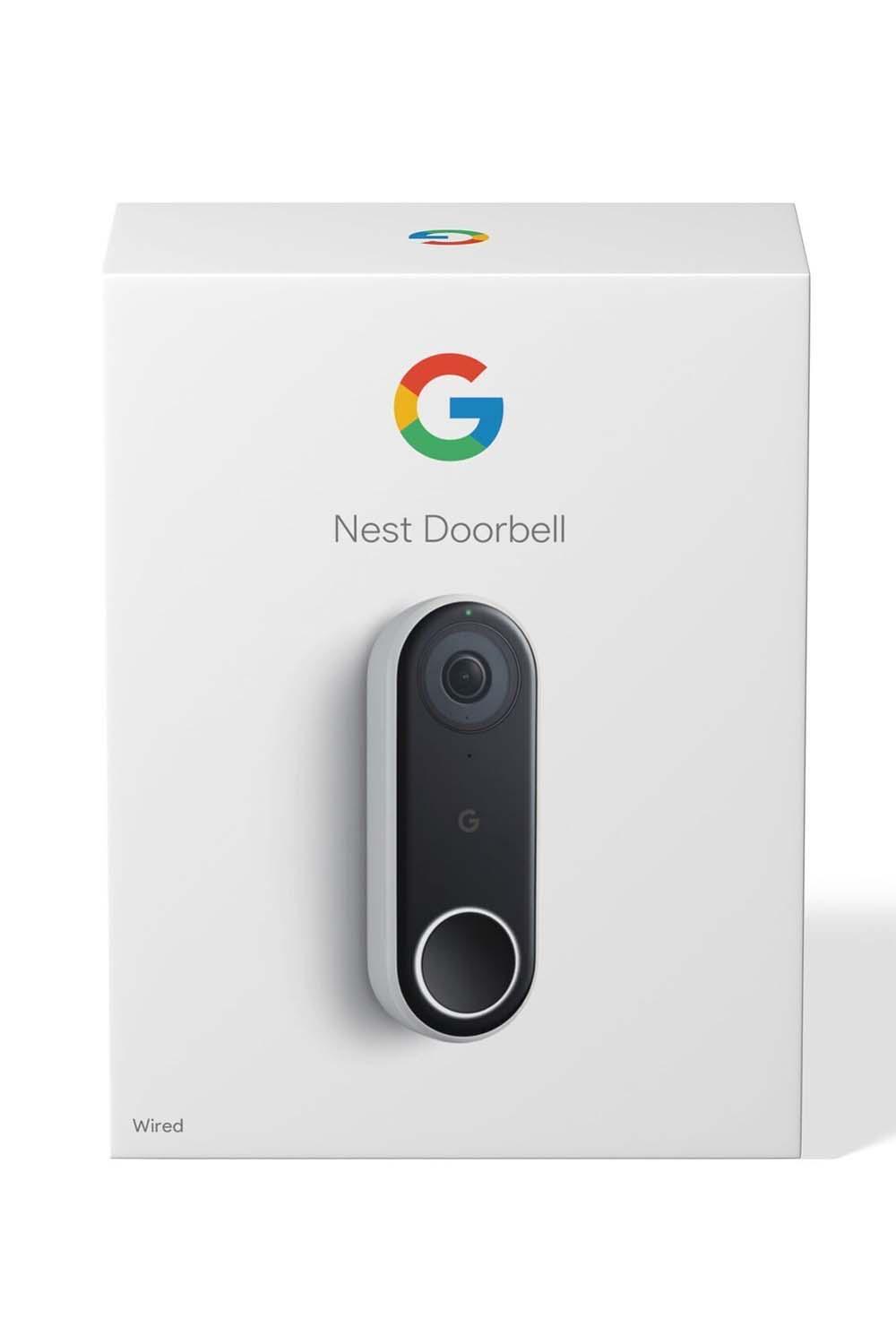 Google Nest Hello Smart Wi-Fi Video Doorbell NC5100US W- Home