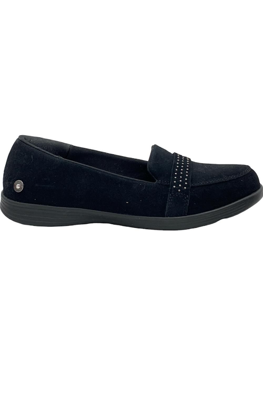 Skechers On-the-GO Dreamy Suede Skimmers She's Fancy Black | Jender