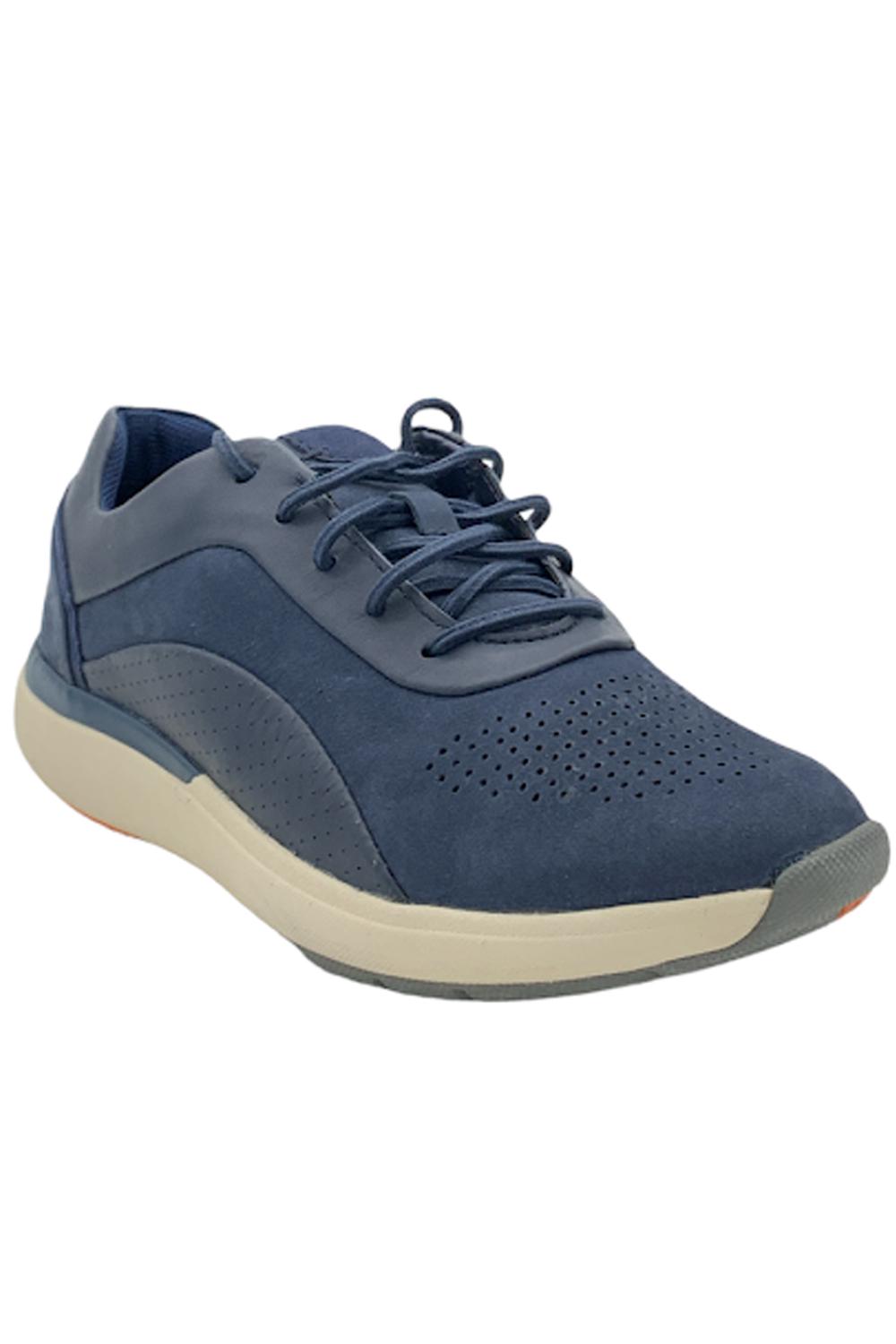 Clarks Lace up Sneakers Un cruise Lace Navy | Jender