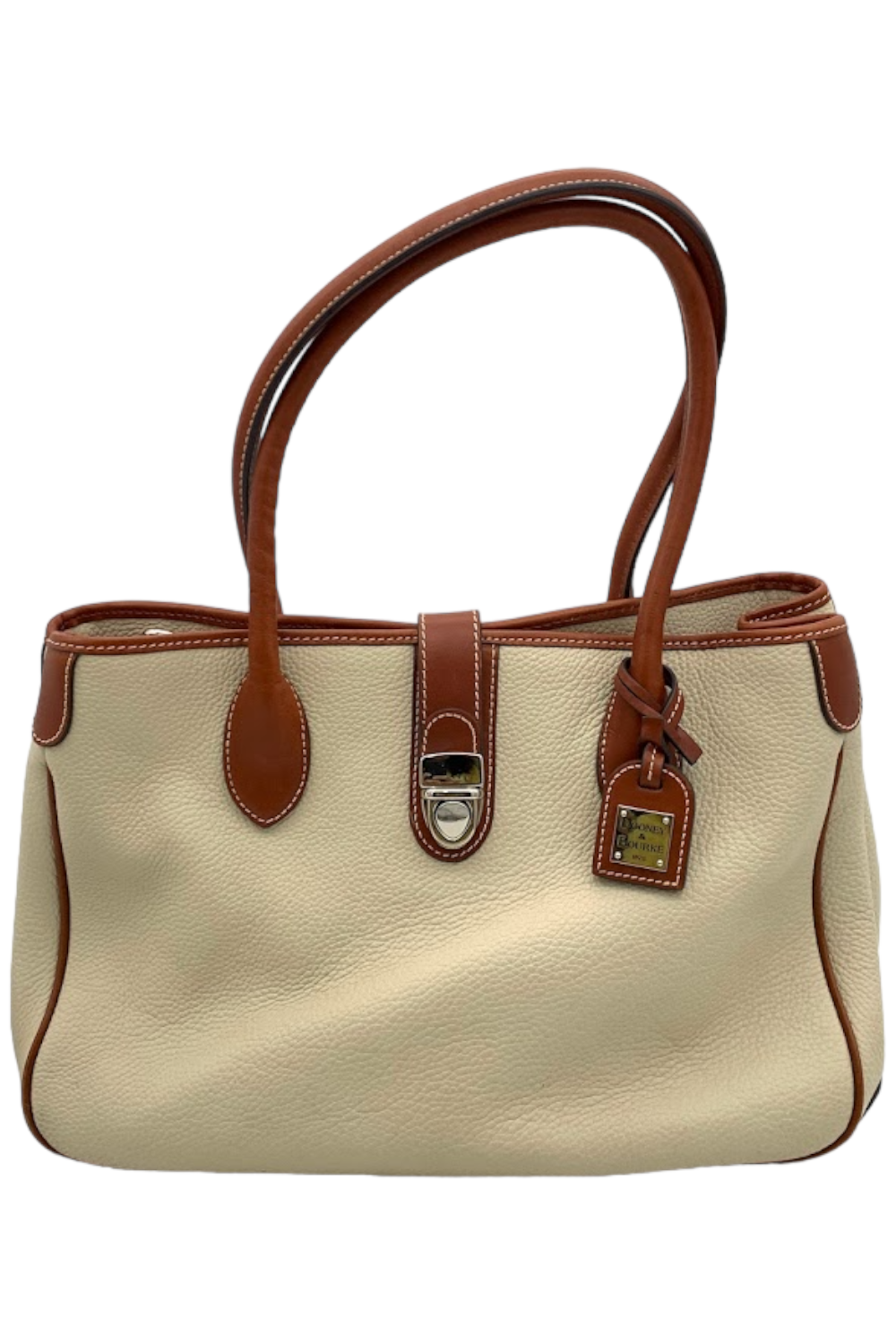 Dooney & Bourke Pebble Leather Handle Tote