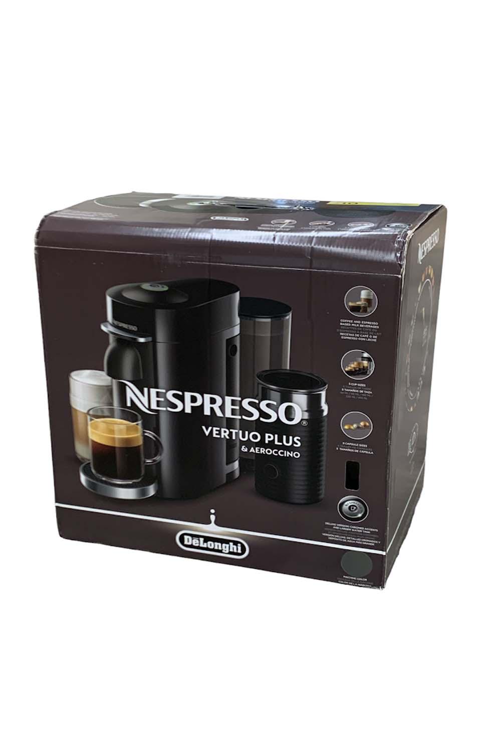  Nespresso Vertuo Coffee and Espresso Machine Bundle by  De'Longhi Aeroccino Milk Frother: Home & Kitchen