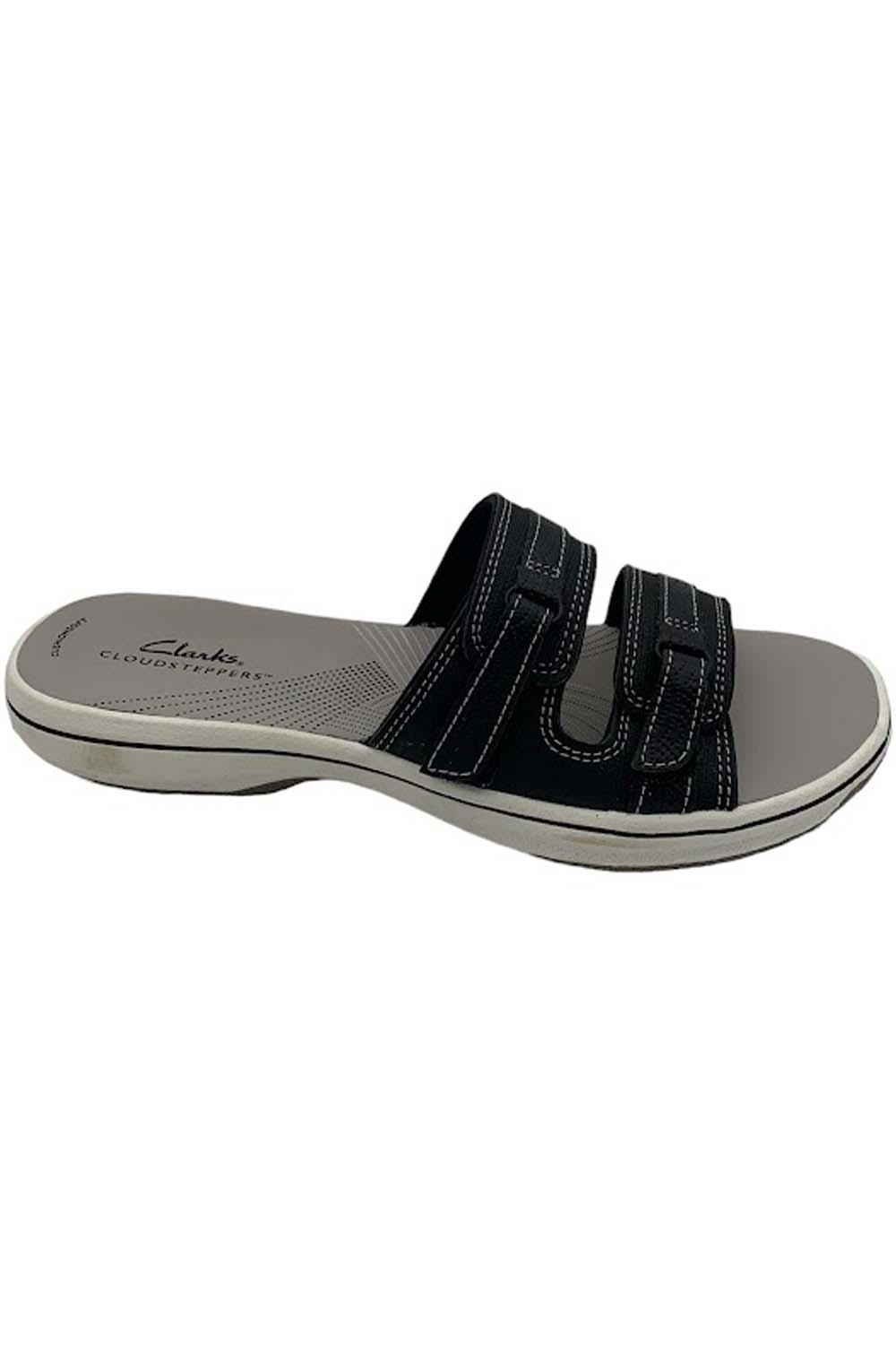 clarks cloudsteppers black