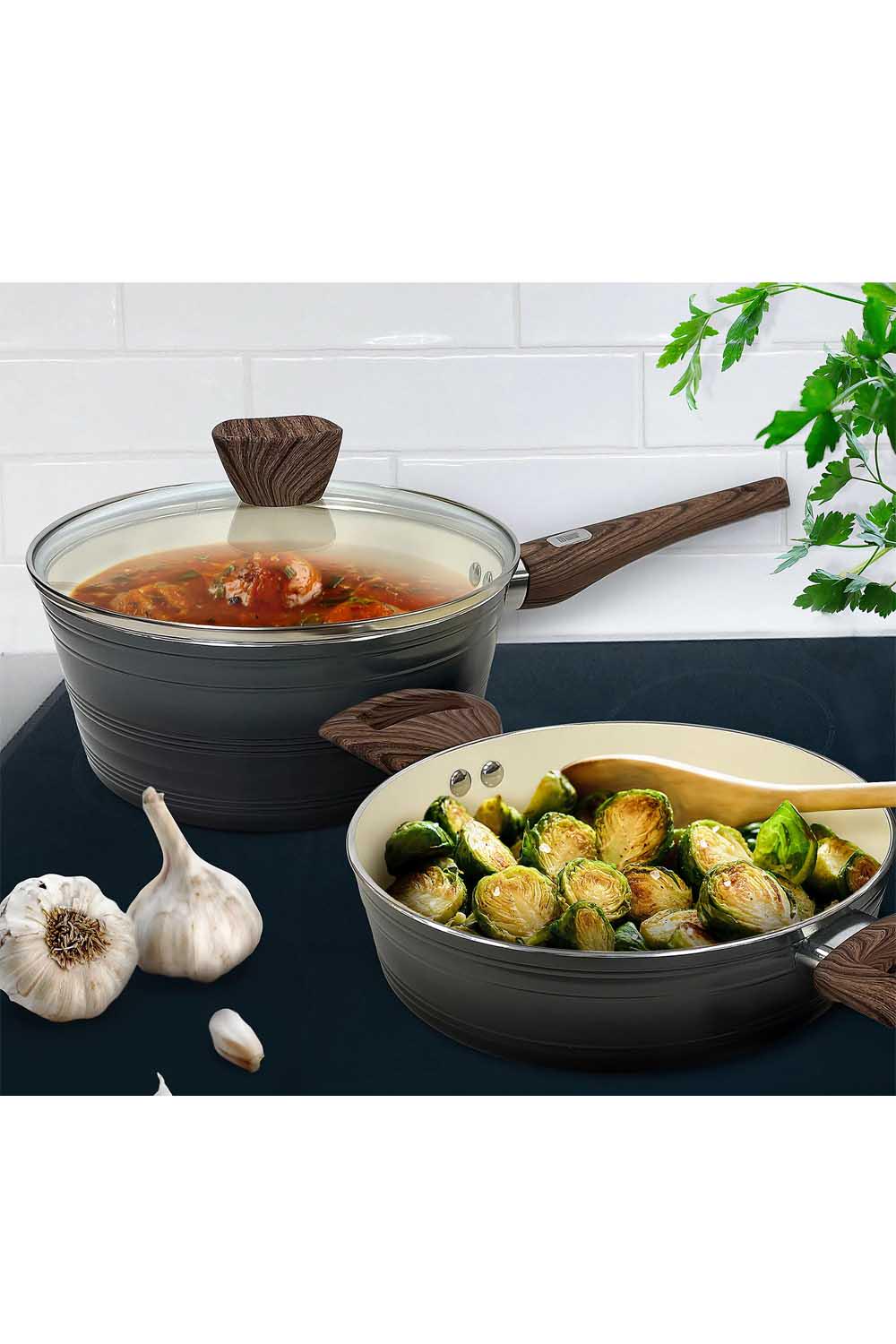 3 Ceramic Nonstick Cookware