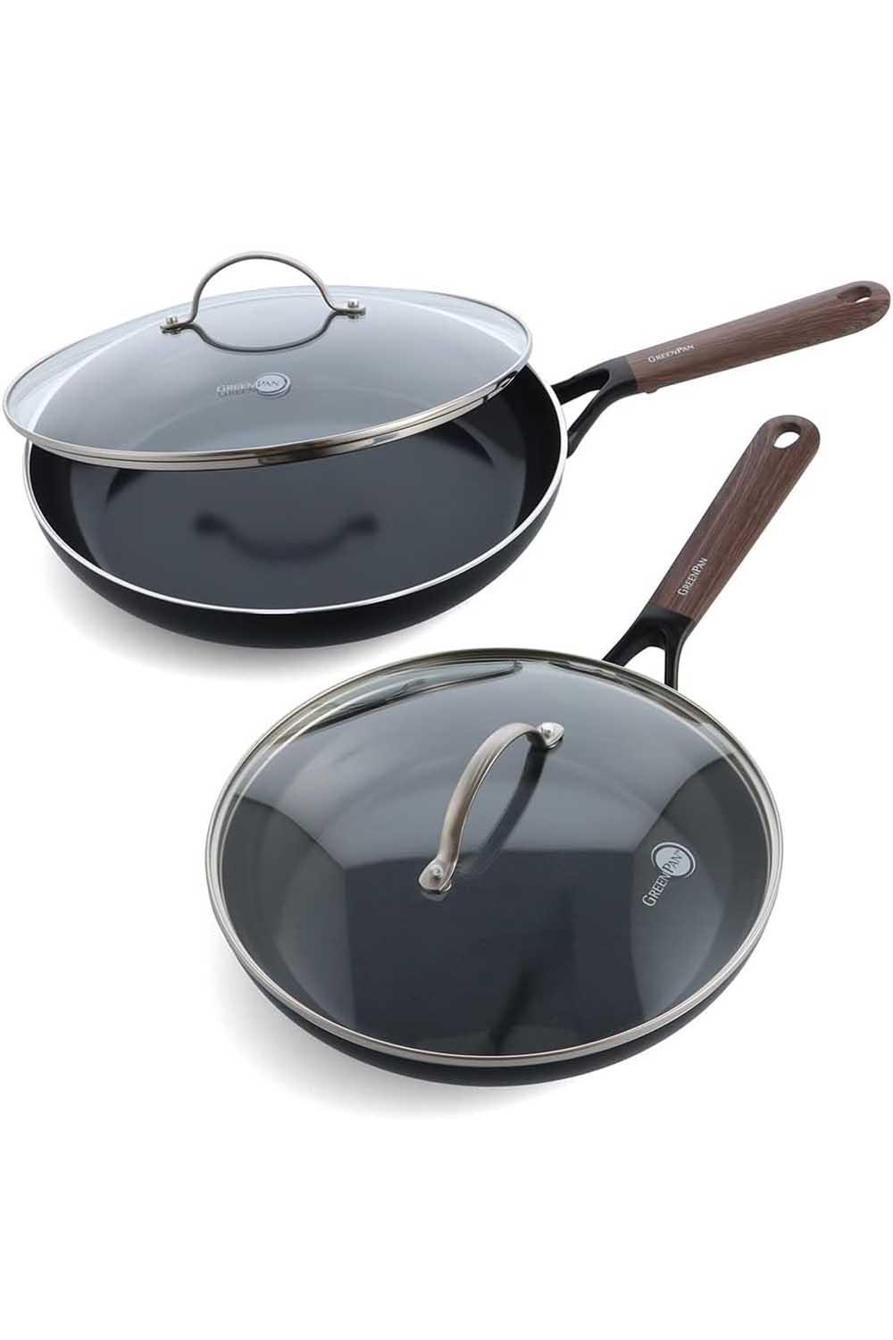 Geoffrey Zakarian Cast Iron Non-Stick Mini Baking Oval Pans - Set