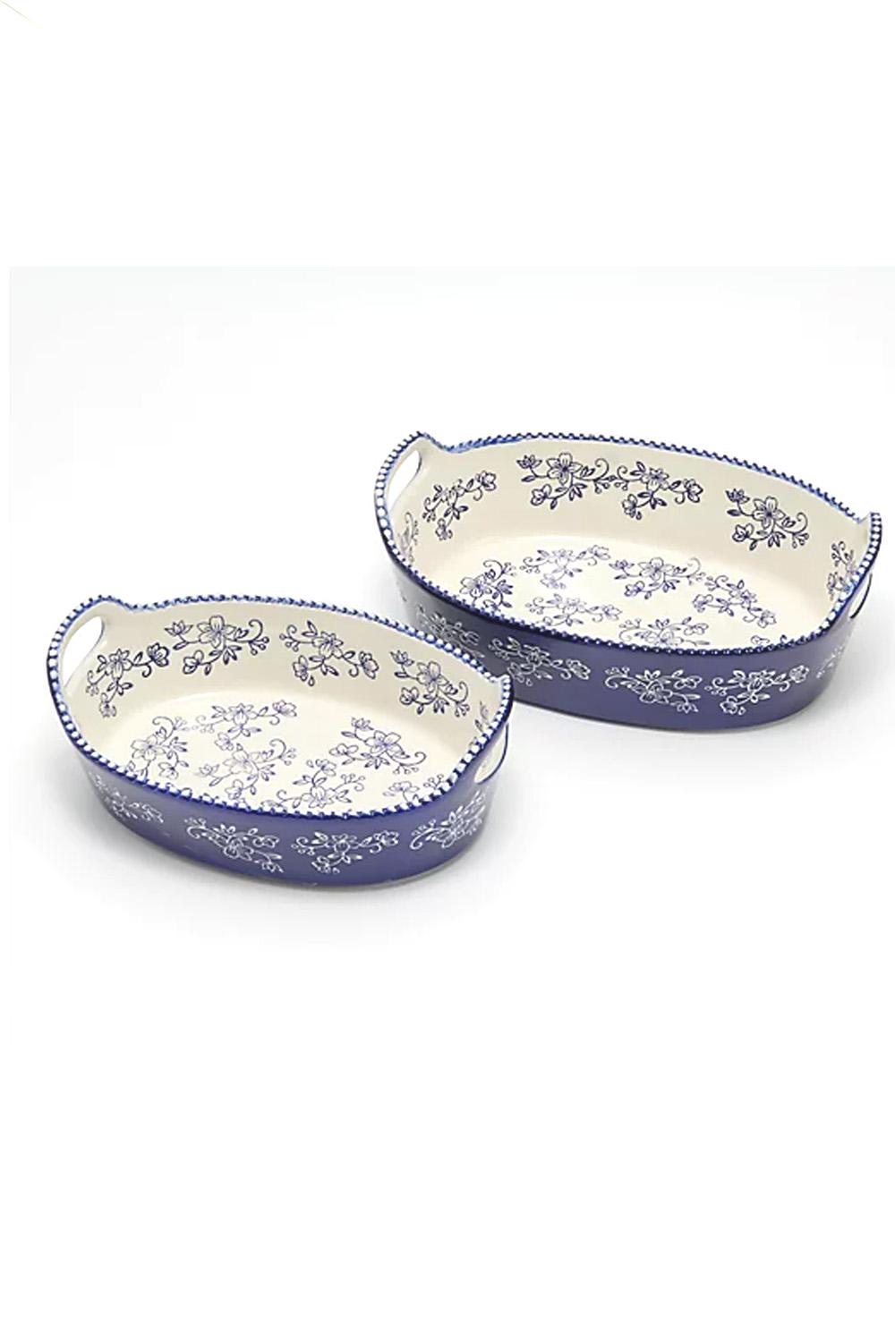 Temp-tations Floral Lace 5-piece Enamel Cookware 