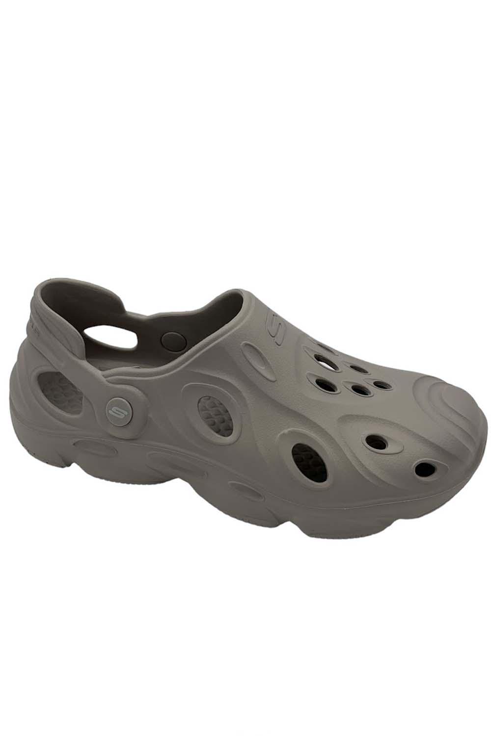 Skechers Perforated Washable Clogs Dashing Gray | Jender