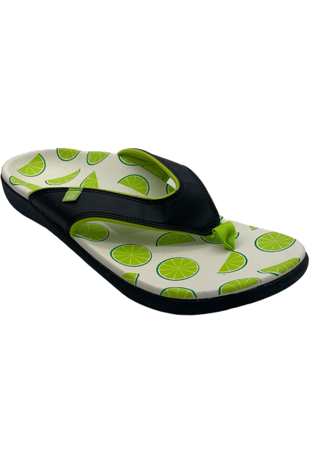 Spenco Orthotic Thong Sandals Yumi Fruitopia Limes Jender