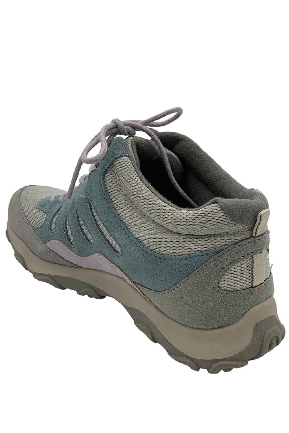 Earth Origins Suede & Mesh Hiking Shoes Tristan Moroccan Blue Jender