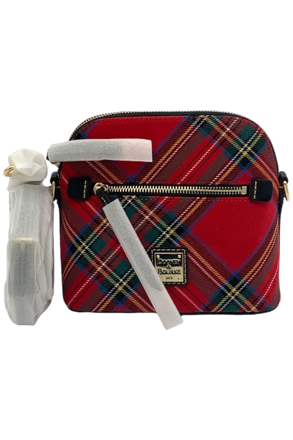 Dooney & Bourke Tartan Crossbody Pouchette