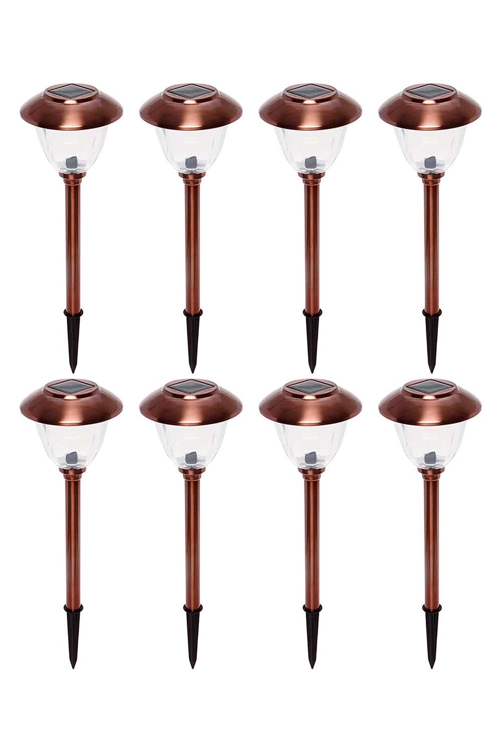 Energizer 8Piece Solar Pathway Light Set Jender